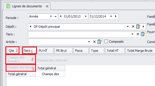 Module BI, Tableaux de bord, ERP Biloba, logiciel Biloba