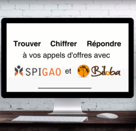 Illustration Partenariat Spigao et Biloba pour trouver, chiffrer et répondre aux appels d'offres